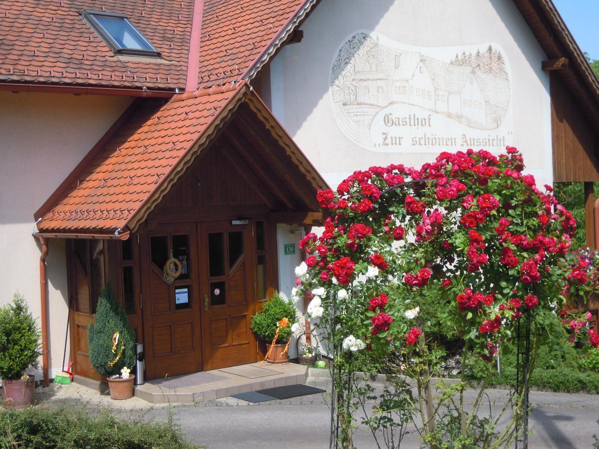 Hotel Gaestehaus Zur Schoenen Aussicht à Wies Extérieur photo