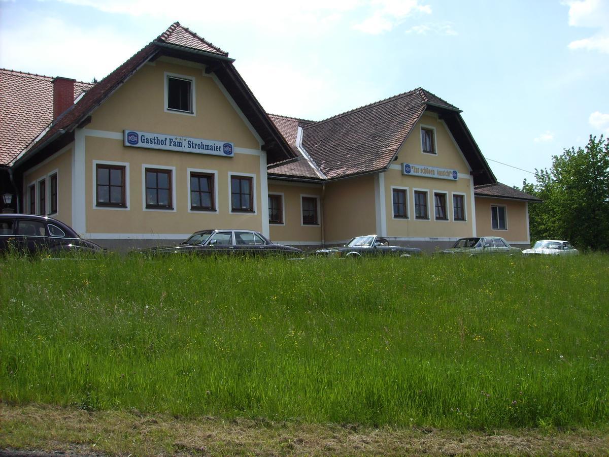 Hotel Gaestehaus Zur Schoenen Aussicht à Wies Extérieur photo